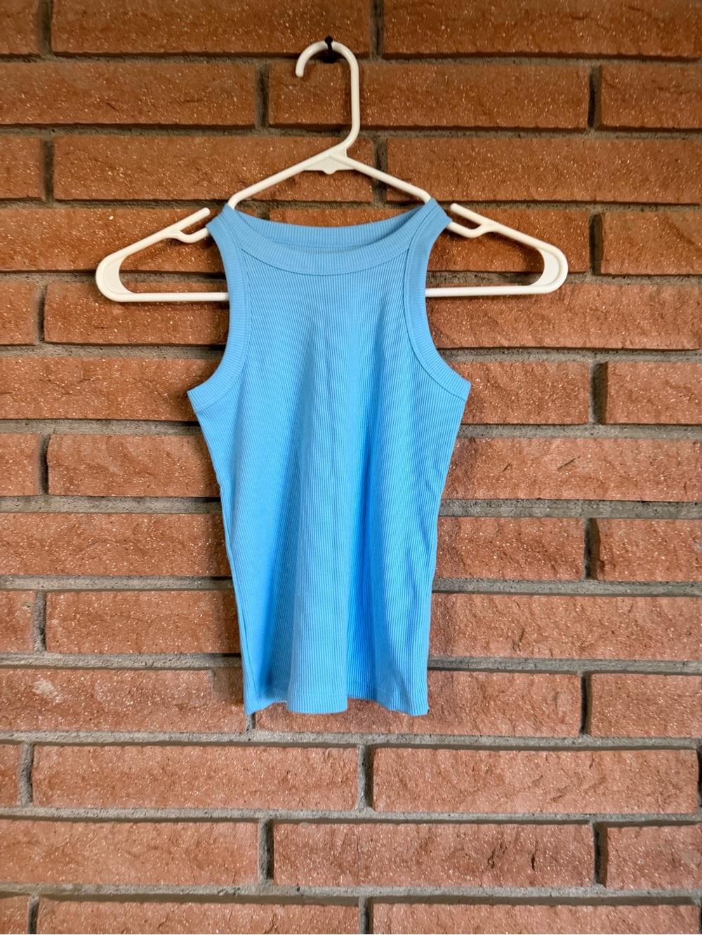 Cat & Jack Light Blue Ribbed Tank
